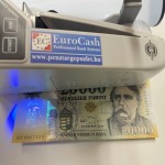 EuroCash V30 Hordozható Bankjegyszámláló, Pénzszámoló Gép Beépített Pénzvizsgálóval (UV + WM)