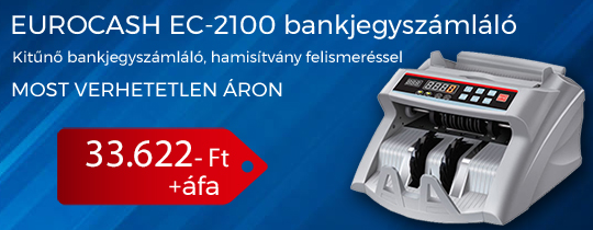 EuroCash EC-2100 bankjegyszámláló