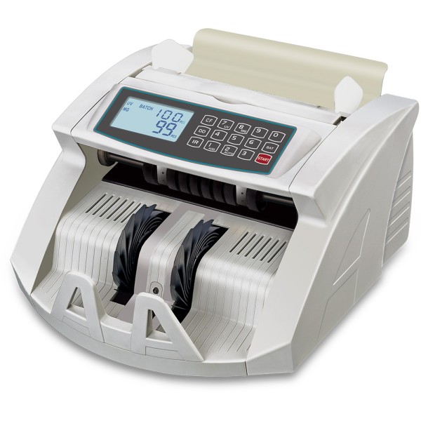EuroCash EC-2500 bankjegyszámláló, pénzszámoló gép ( UV + IR ) LCD + Ajándék ügyfél kijelző