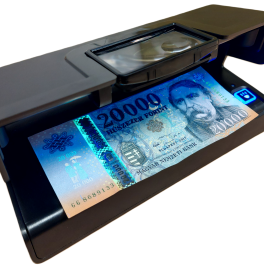 EuroCash EC-1510 (EC-V13) Bankjegyvizsgáló, Pénzvizsgáló Nagyítós Kombinált
