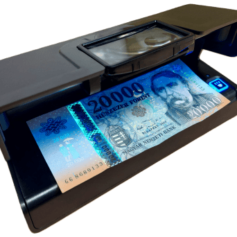 EuroCash EC-1510 (EC-V13) Bankjegyvizsgáló, Pénzvizsgáló Nagyítós Kombinált