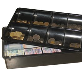 Műanyag pénztartó kassza A4