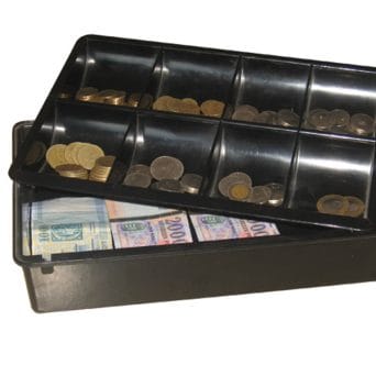 Műanyag pénztartó kassza A4
