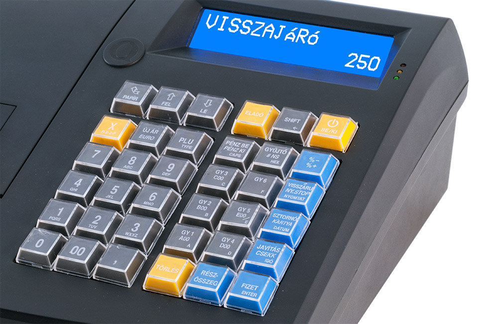 OPTIMA QMP50 kompakt online pénztárgép
