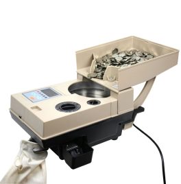 EuroCash EC-200 Érmeszámláló, Pénzszámláló bármilyen érmékhez, Ipari Kivitel