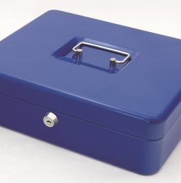 Pénzkazetta XL 300x240x90mm - műanyag érmetartóval - több színben