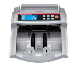 EuroCash EC-2200 Bankjegyszámláló, Pénzszámoló Gép, Kék LCD Kijelzővel + Ajándék Vevőkijelző