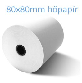 80x80x12 blokknyomató thermo szalag - pénztárgépekhez is 10 db