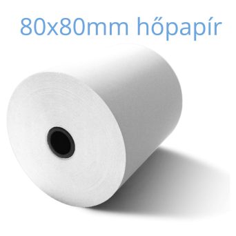 80x80x12 blokknyomató thermo szalag - pénztárgépekhez is 10 db