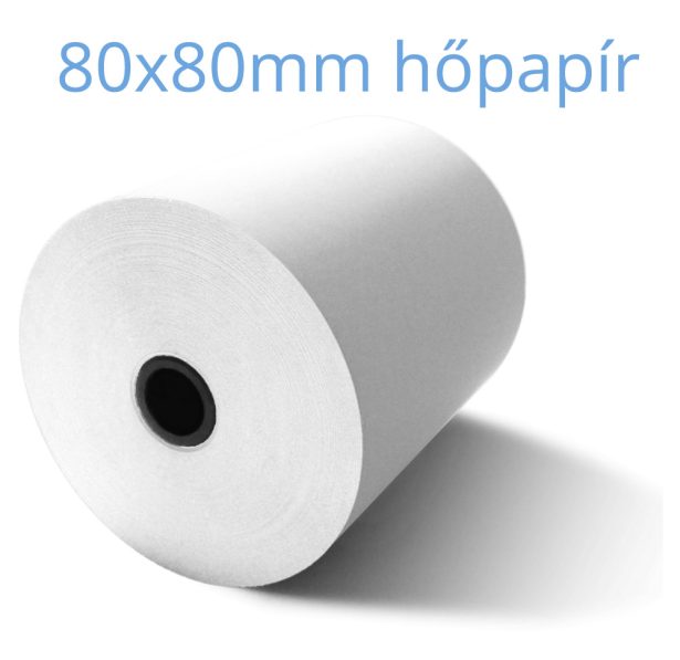 80x80x12 blokknyomató thermo szalag - pénztárgépekhez is 10 db