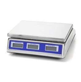 ACS-768 ellenőrző bolti mérleg, fém burkolat, 40kg, jól látható LCD kijelző