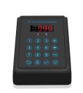 EuroCall EC-CQ5 Vezeték Nélküli Vendéghívó, Ügyfélhívó Rendszer, 10 db Koronggal