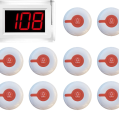 EC-05 Waiter Call, Guest Paging System – With Large Display and 10 Waterproof Call Buttons