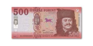 Érkezik az új 500-Ft-os bankjegy