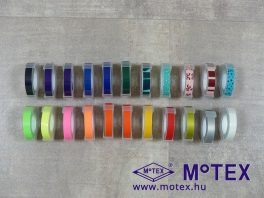 MoTEX utántöltő szalag E sorozatú feliratozó géphez 9 mm