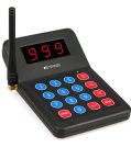 Retekess T119 Vezeték nélküli Vendéghívó, Ügyfélhívó Rendszer Klasszikus Kivitel 10db Koronggal