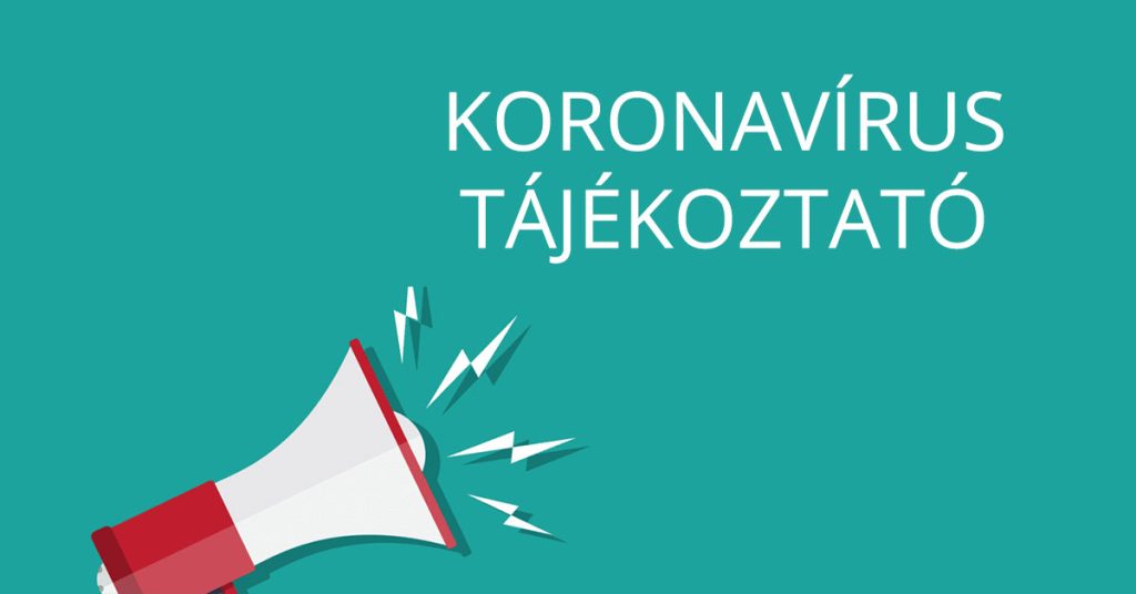 Koronavírus TÁJÉKOZTATÓ