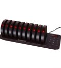 Retekess TD162 Vezeték nélküli Vendéghívó, Ügyfélhívó Rendszer, Ergonomikus Megjelenésű 10db Koronggal