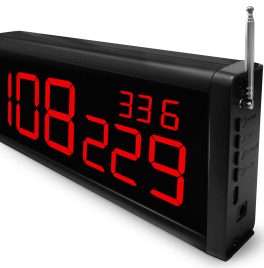 EuroCall EC-CR29 Kompakt Kijelző Sorszámhívó Pincérhívó Vendéghívó Rendszerhez
