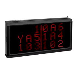 EC-08 Pincérhívó, Vendéghívó Rendszer Kijelzővel, 10 db Hívógombbal