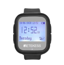 Retekess TD106 Pincérhívó, Hívásjelző Karóra IP54-es védelemmel