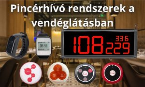 Pincérhívó rendszerek a vendéglátásban