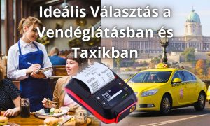 Fiscat Super FP Bee Adóügyi Nyomtató: Ideális Választás a Vendéglátásban és Taxikban