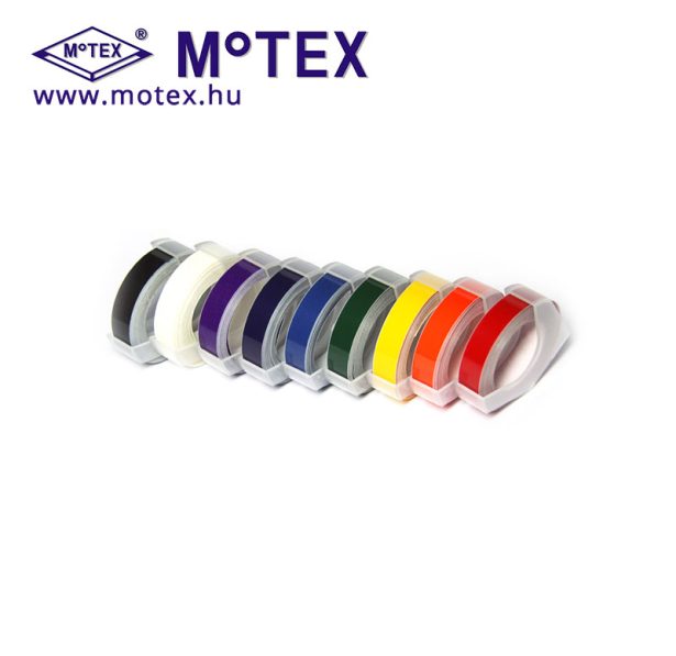 MoTEX utántöltő szalag E sorozatú feliratozó géphez 12 mm