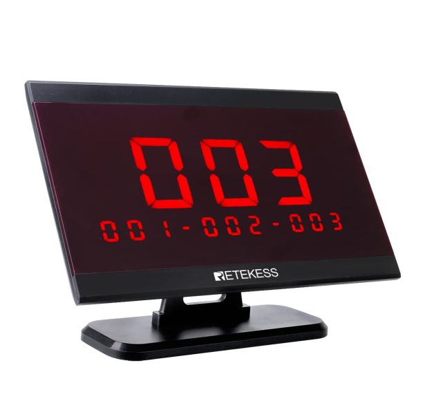 Retekess TD105 Hívásjelző Kijelző Hívórendszerhez
