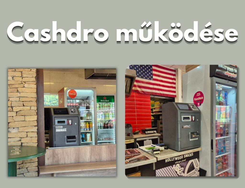 Így működnek a CashDro automata készpénzkezelők