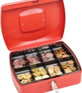 Pénzkazetta kerekített M 210x170x90mm - több színben