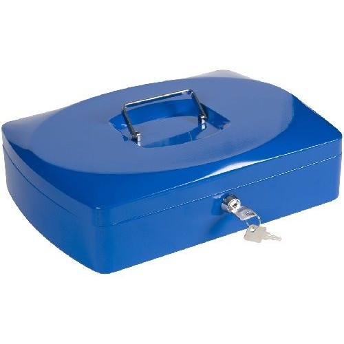 Pénzkazetta kerekített XL 350x250x90mm - több színben