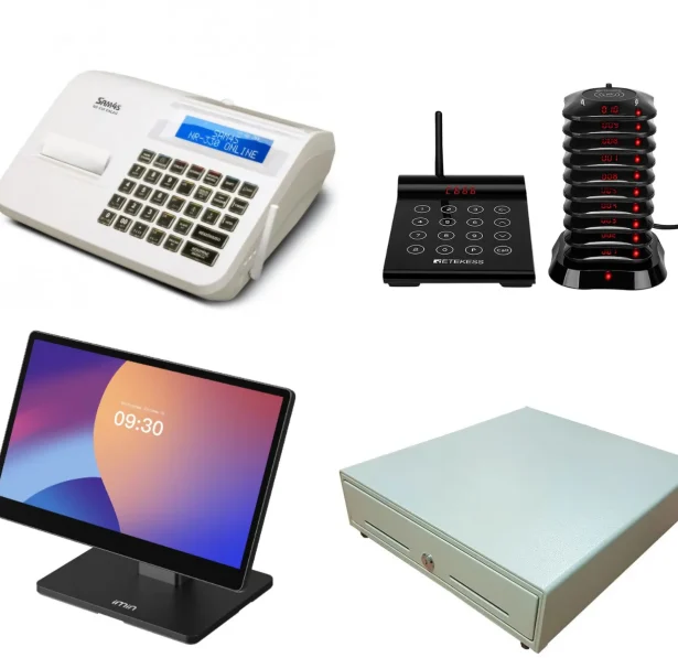 Starter Pack L - Induló csomag, NR-330-al, NTAK terminállal, választható kasszafiókkal és hívórendszerrel