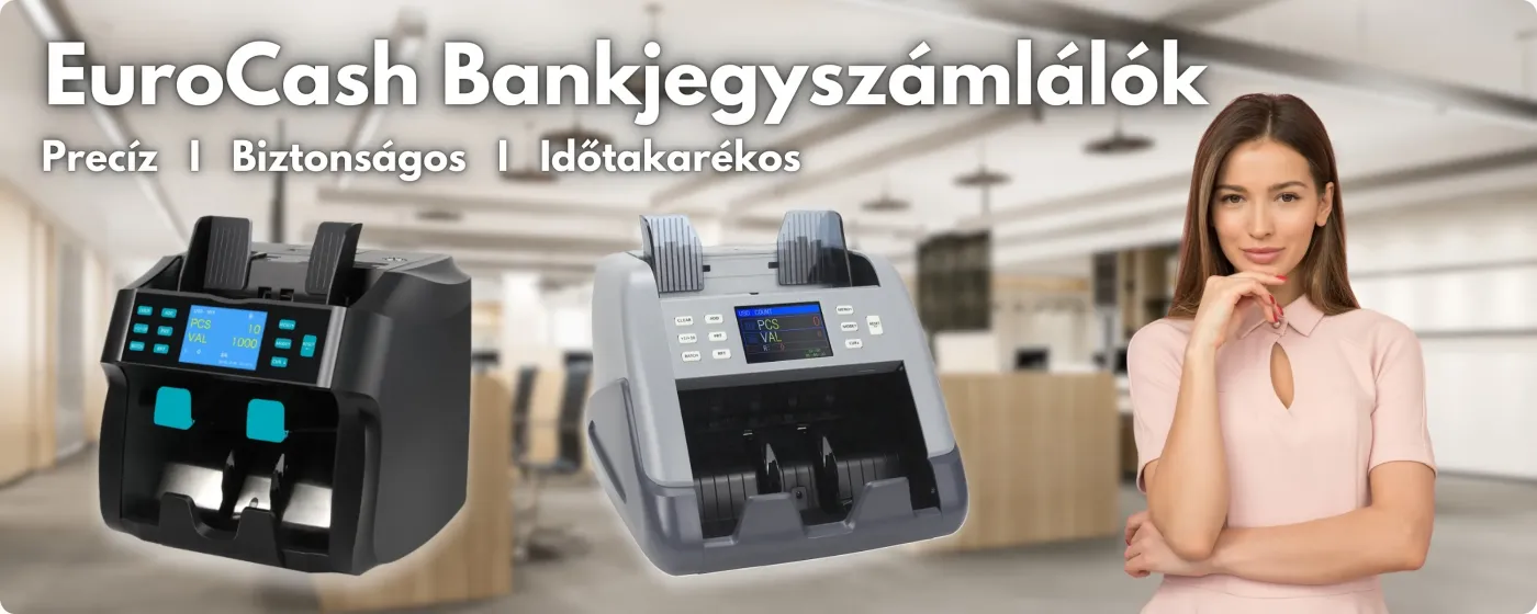 bankjegyszámlálók, pénzszámoló gépek