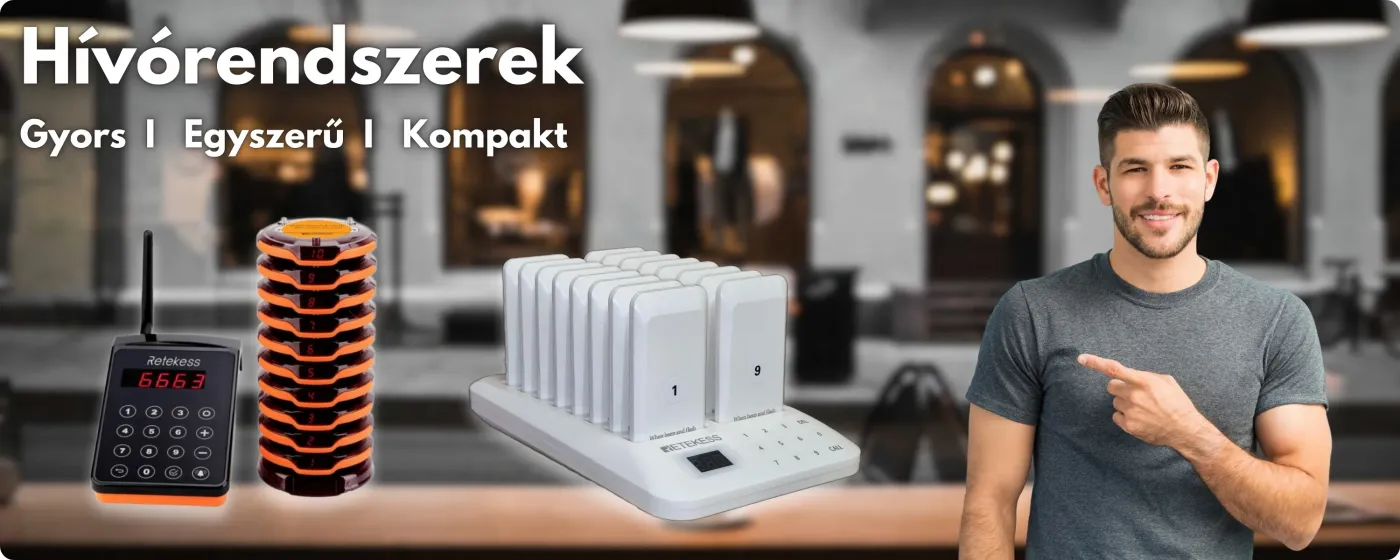 Hívórendszerek, pincérhívó rendszer, vendéghívó rendszer